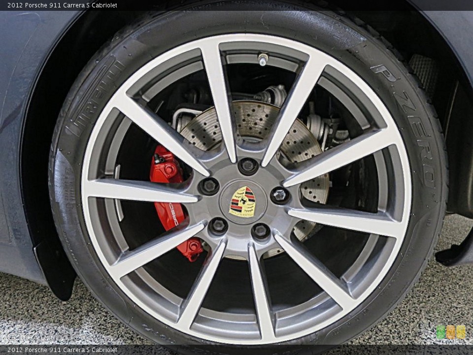 2012 Porsche 911 Carrera S Cabriolet Wheel and Tire Photo #109448172
