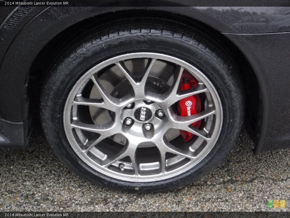 2014 Mitsubishi Lancer Evolution MR Wheel and Tire Photo #109483208