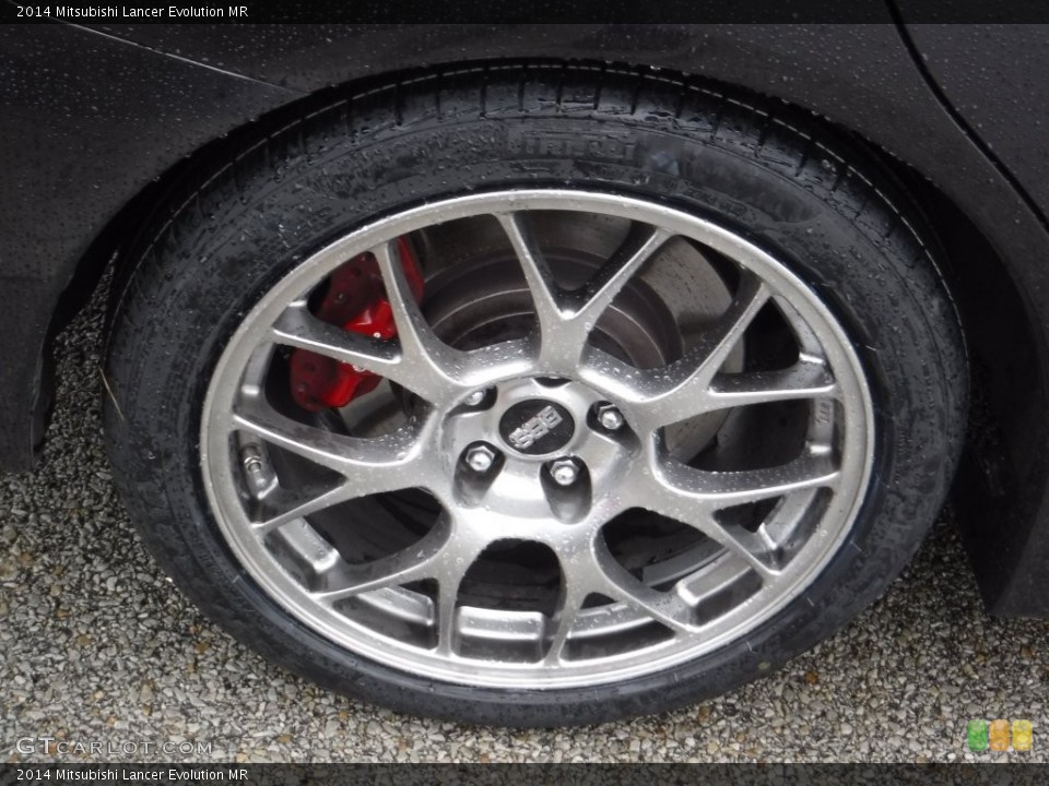 2014 Mitsubishi Lancer Evolution MR Wheel and Tire Photo #109483235