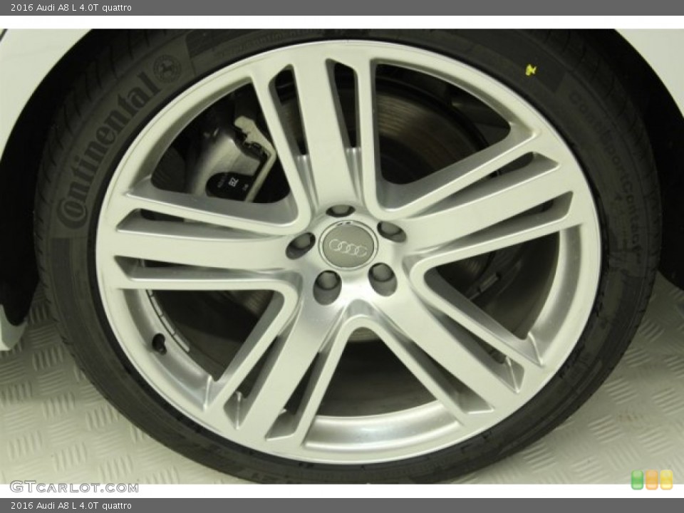 2016 Audi A8 L 4.0T quattro Wheel and Tire Photo #109498026