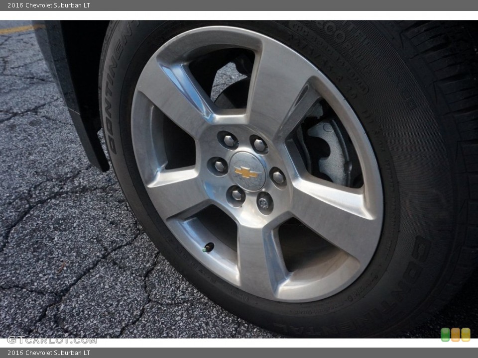 2016 Chevrolet Suburban LT Wheel and Tire Photo #109508886