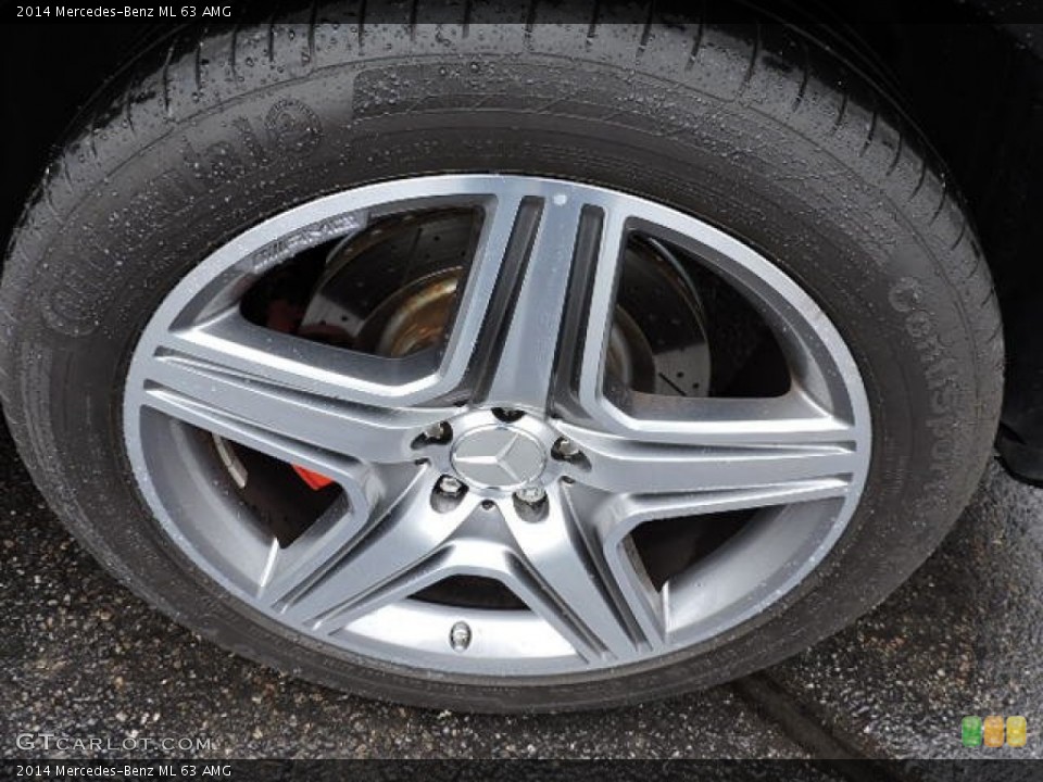 2014 Mercedes-Benz ML 63 AMG Wheel and Tire Photo #109530059