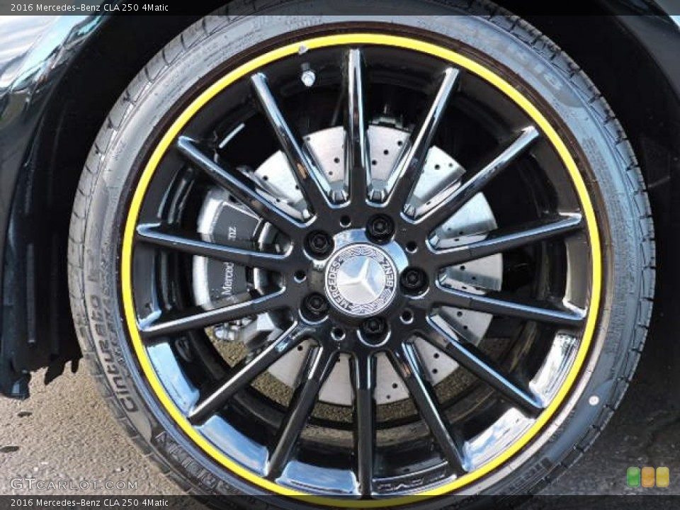 2016 Mercedes-Benz CLA 250 4Matic Wheel and Tire Photo #109534164