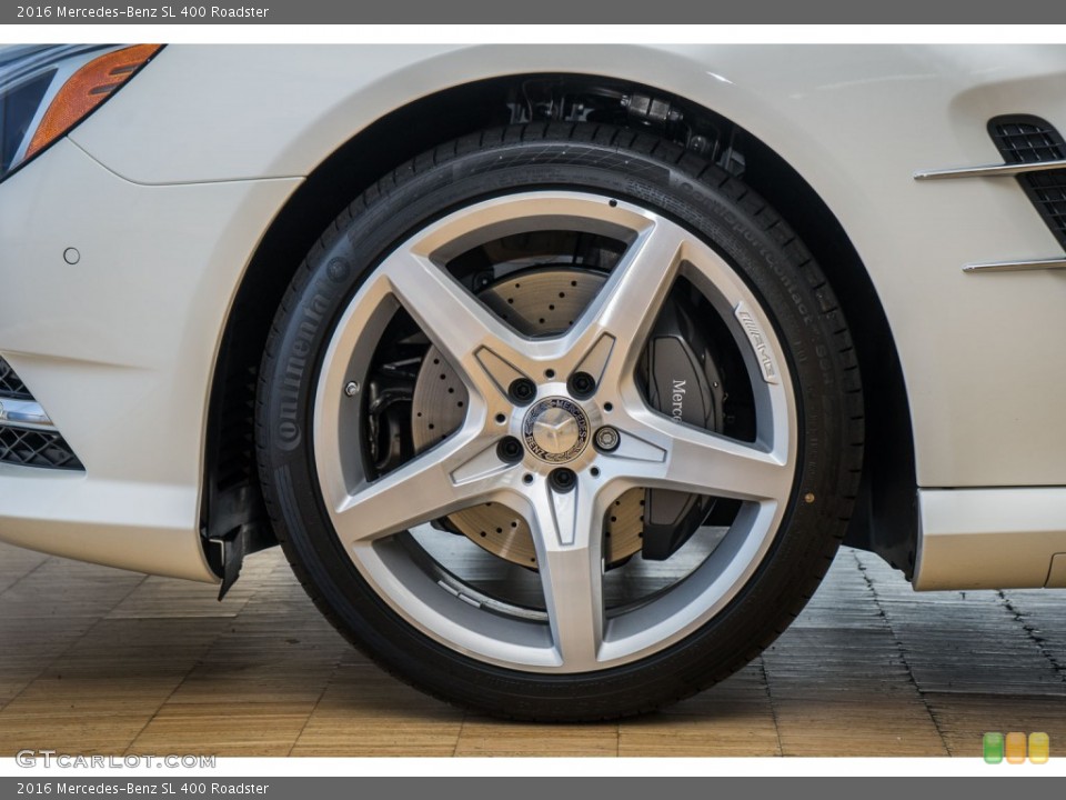 2016 Mercedes-Benz SL 400 Roadster Wheel and Tire Photo #109544680