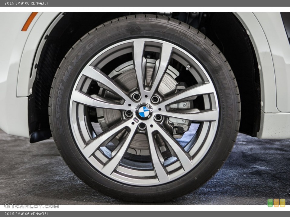 2016 BMW X6 xDrive35i Wheel and Tire Photo #109545606