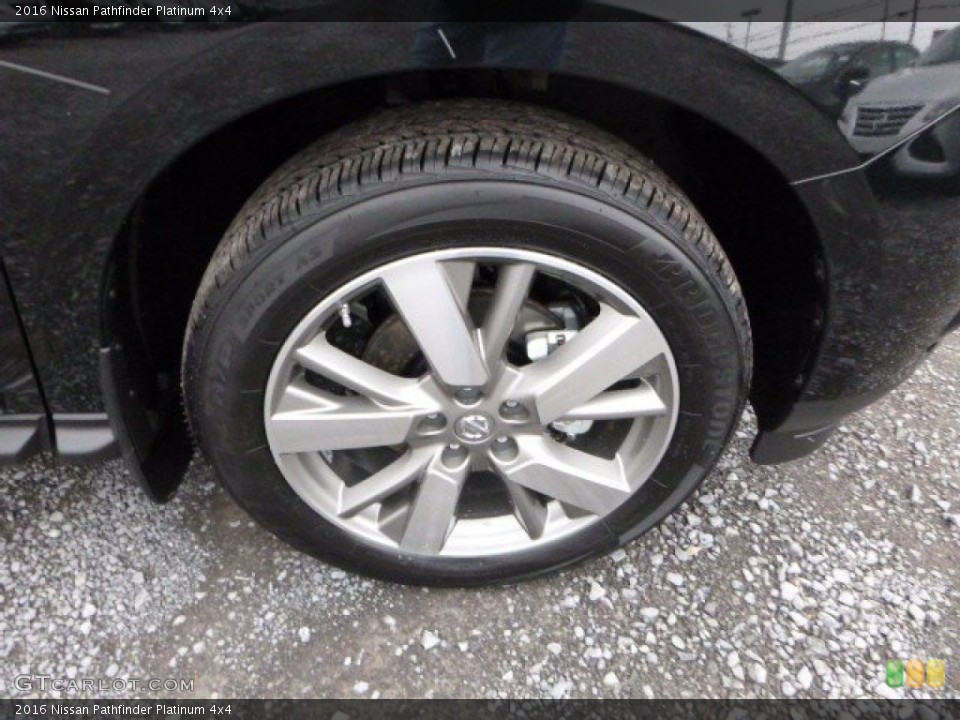 2016 Nissan Pathfinder Platinum 4x4 Wheel and Tire Photo #109545640