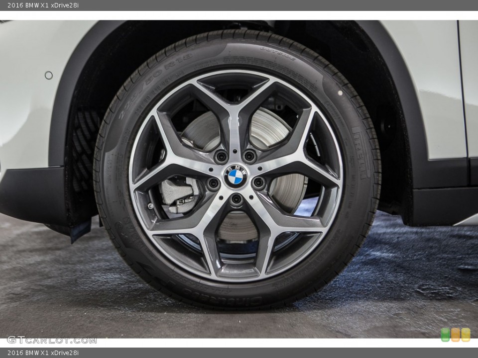 2016 BMW X1 xDrive28i Wheel and Tire Photo #109553764