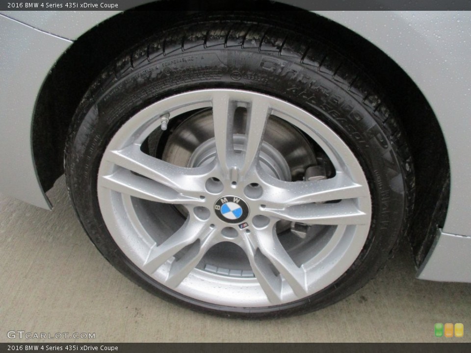 2016 BMW 4 Series 435i xDrive Coupe Wheel and Tire Photo #109563510