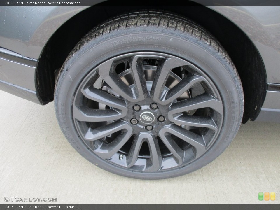 2016 Land Rover Range Rover Supercharged Wheel and Tire Photo #109596260
