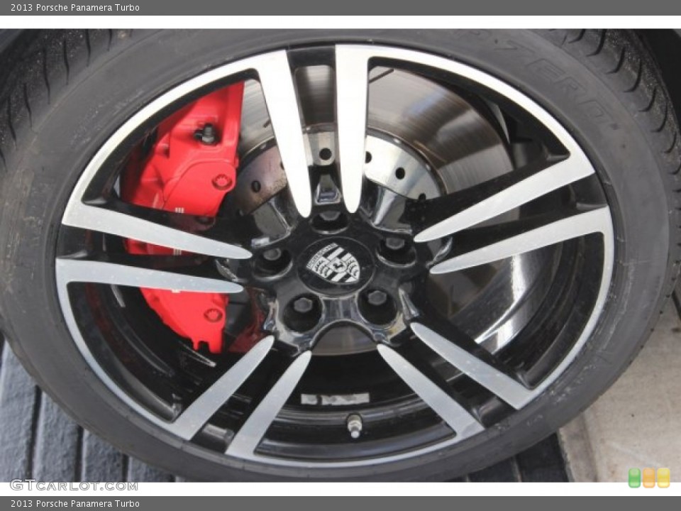 2013 Porsche Panamera Turbo Wheel and Tire Photo #109622822