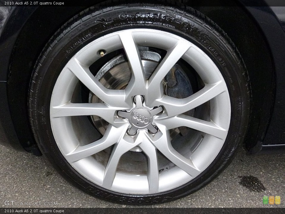 2010 Audi A5 2.0T quattro Coupe Wheel and Tire Photo #109655049