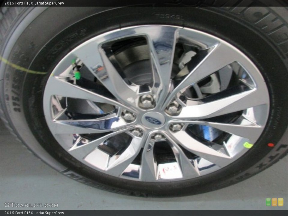 2016 Ford F150 Lariat SuperCrew Wheel and Tire Photo #109667645