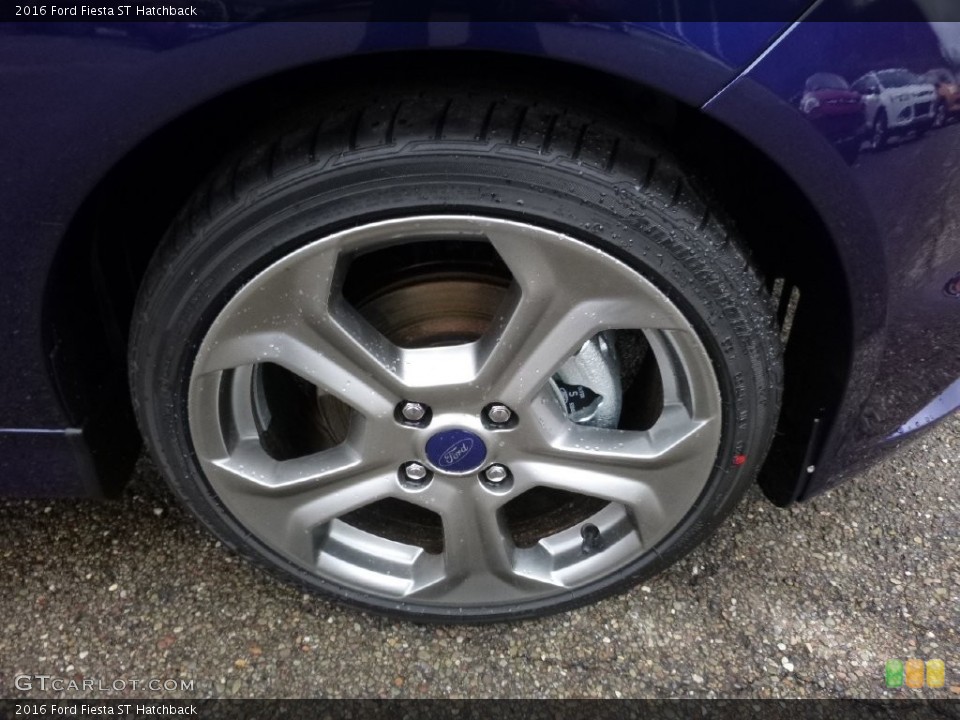 2016 Ford Fiesta ST Hatchback Wheel and Tire Photo #109712811
