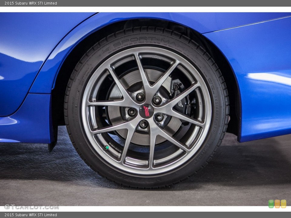 2015 Subaru WRX STI Limited Wheel and Tire Photo #109751575