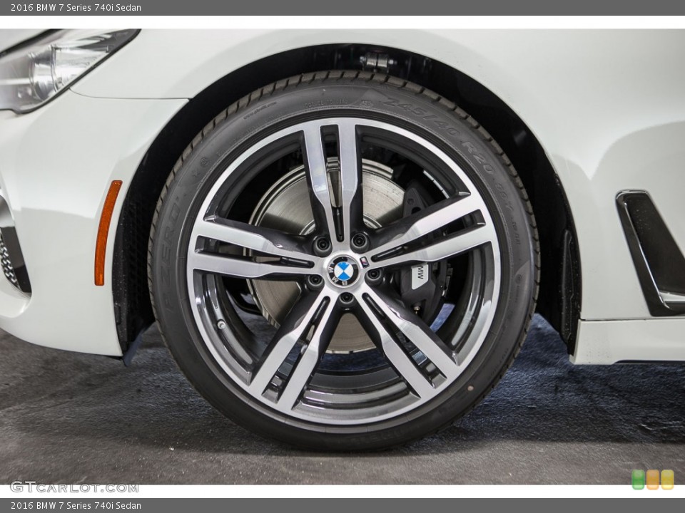 2016 BMW 7 Series Wheels and Tires