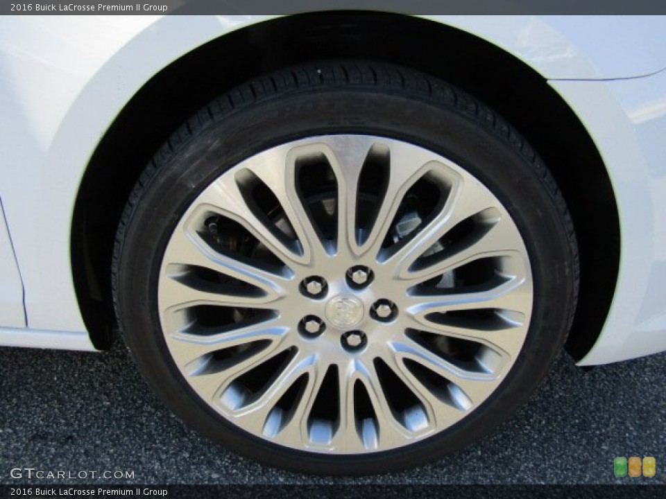 2016 Buick LaCrosse Premium II Group Wheel and Tire Photo #109808946
