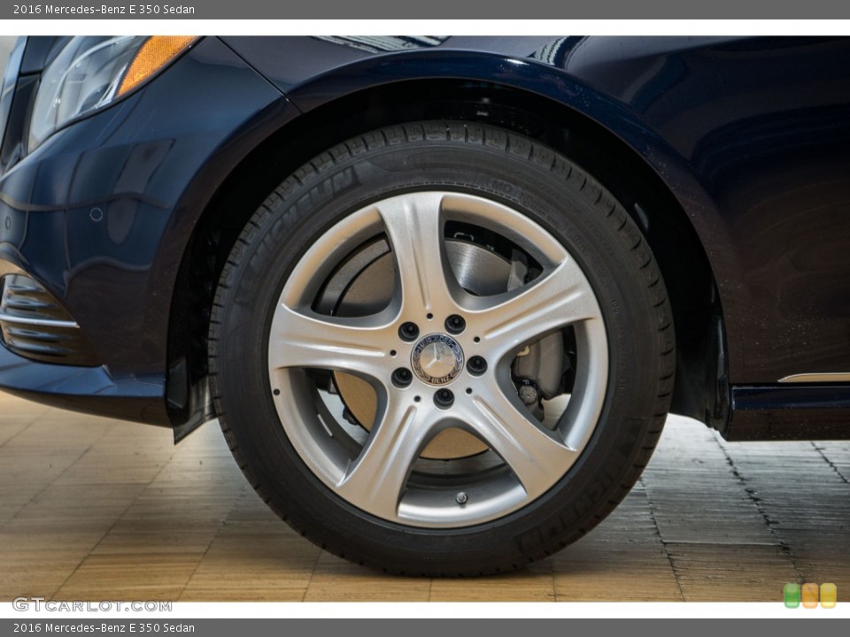 2016 Mercedes-Benz E 350 Sedan Wheel and Tire Photo #109811943