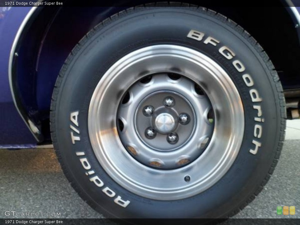 1971 Dodge Charger Super Bee Wheel and Tire Photo #109835432
