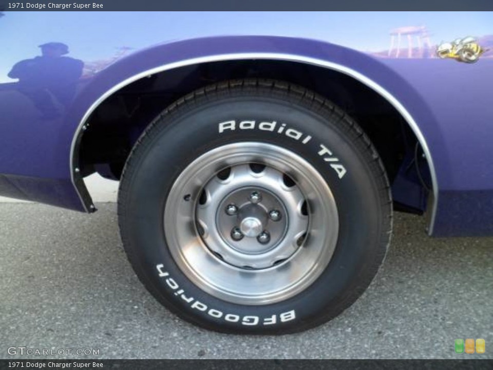 1971 Dodge Charger Super Bee Wheel and Tire Photo #109835456