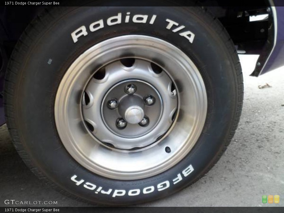 1971 Dodge Charger Super Bee Wheel and Tire Photo #109835477