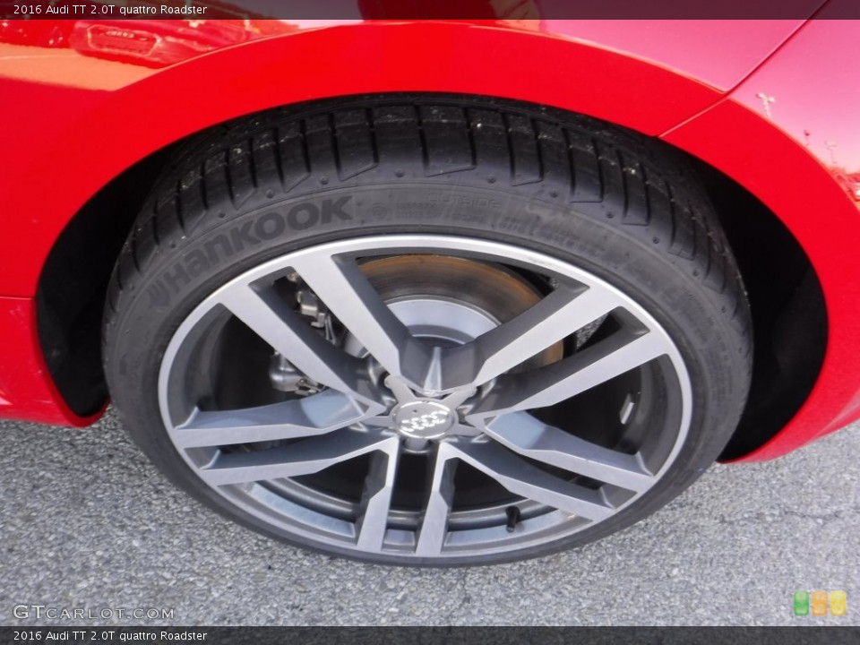 2016 Audi TT 2.0T quattro Roadster Wheel and Tire Photo #109861931
