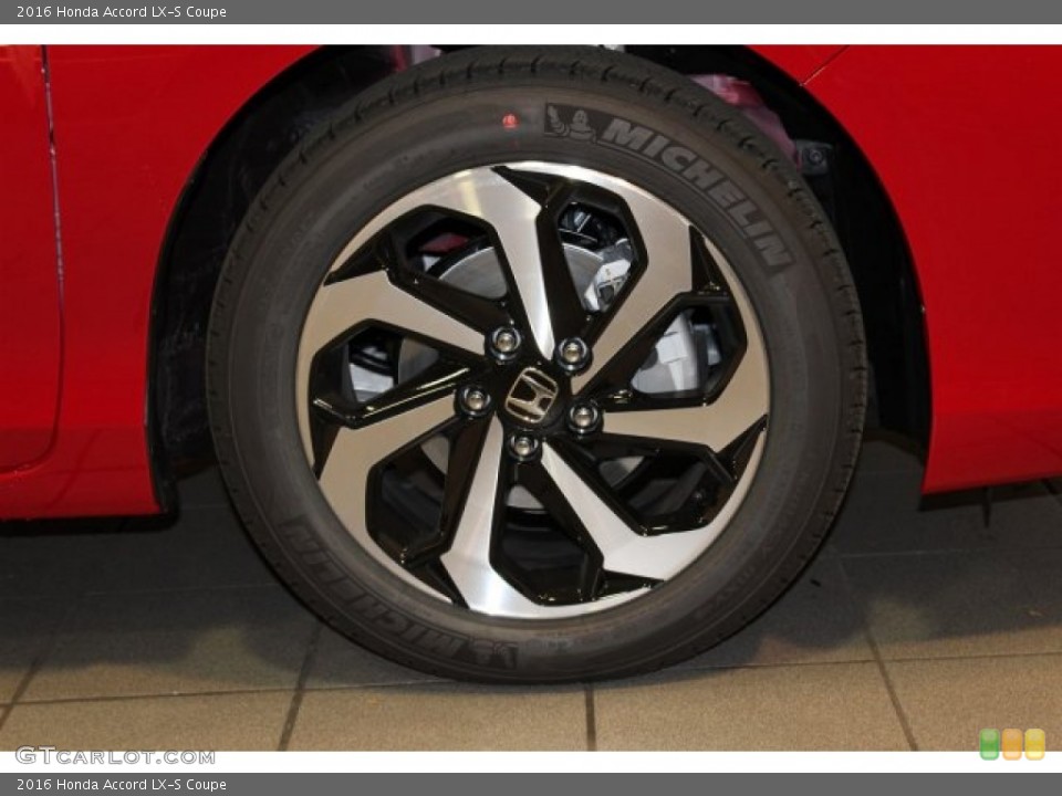2016 Honda Accord LX-S Coupe Wheel and Tire Photo #109939449