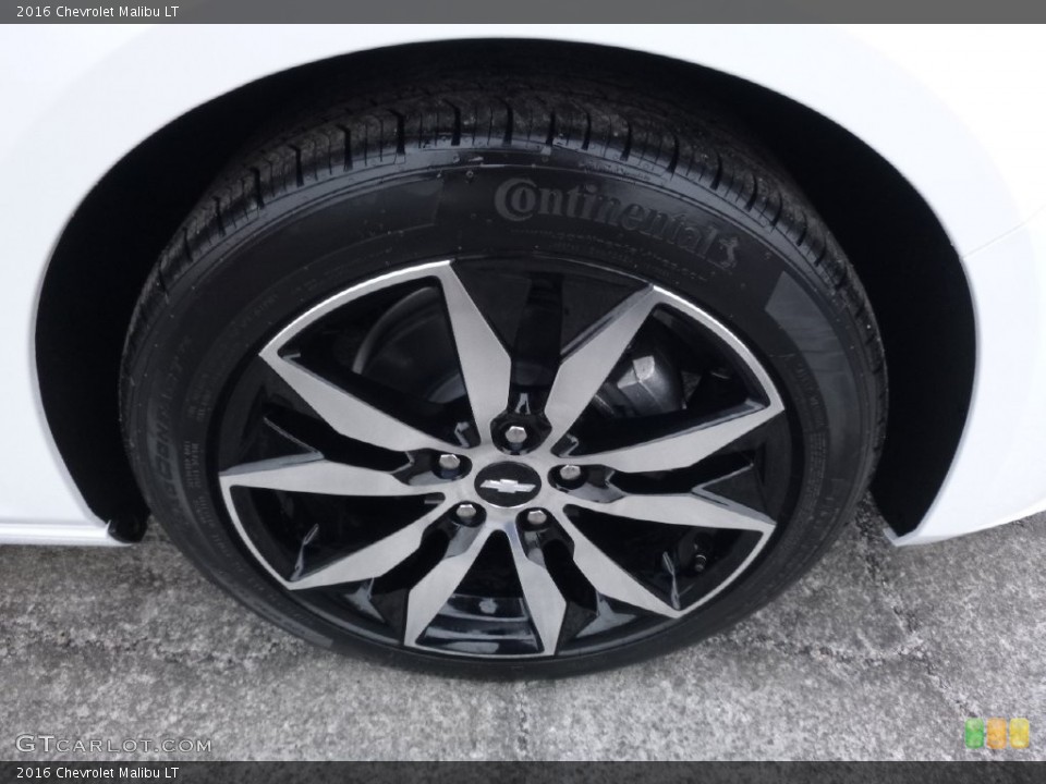 2016 Chevrolet Malibu LT Wheel and Tire Photo #109950023