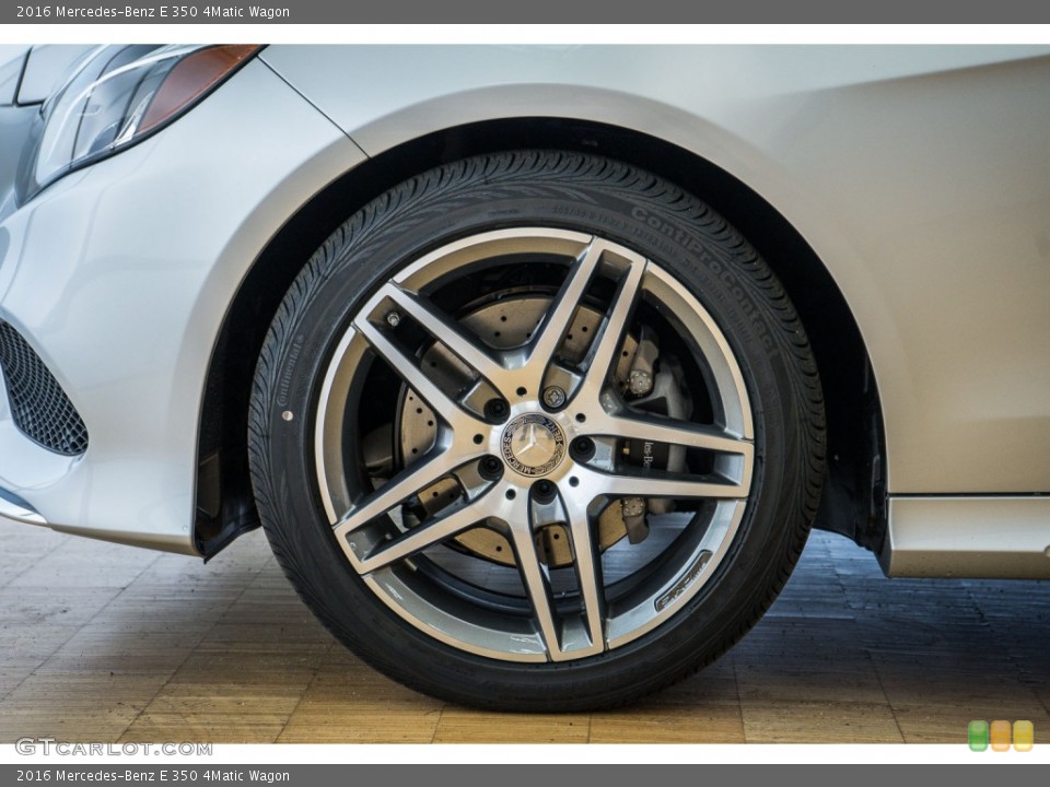 2016 Mercedes-Benz E 350 4Matic Wagon Wheel and Tire Photo #109952723