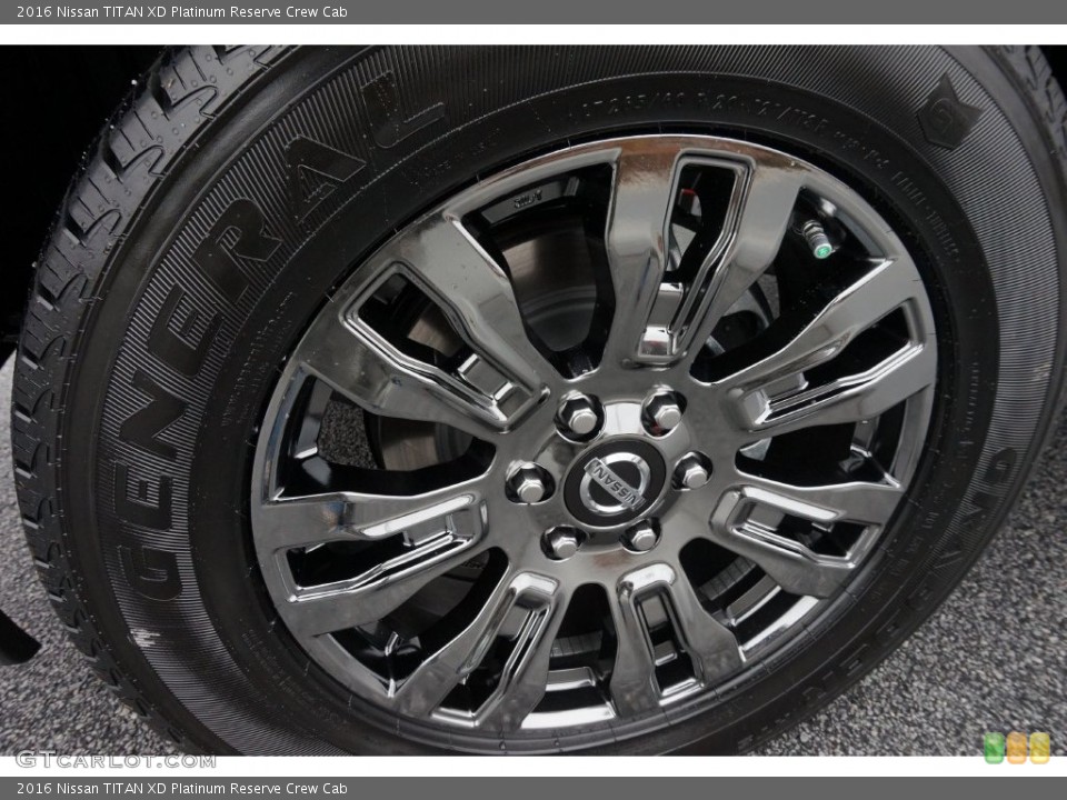 2016 Nissan TITAN XD Platinum Reserve Crew Cab Wheel and Tire Photo #109959797