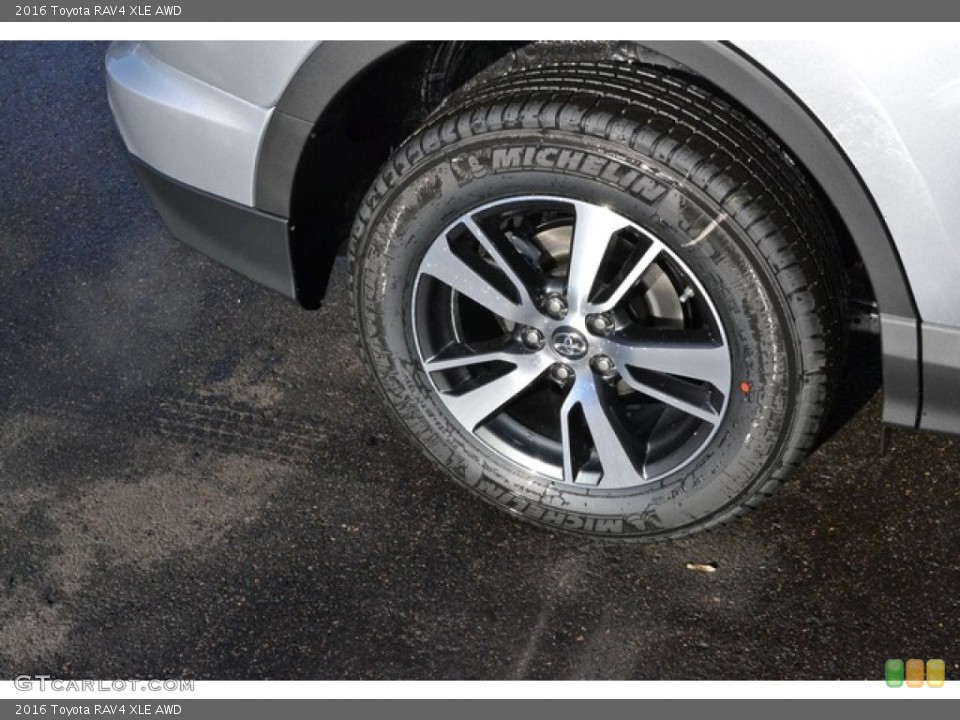 2016 Toyota RAV4 XLE AWD Wheel and Tire Photo #110017848