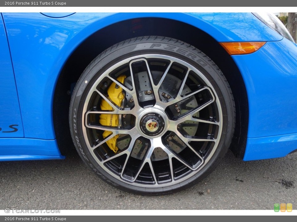 2016 Porsche 911 Turbo S Coupe Wheel and Tire Photo #110065738