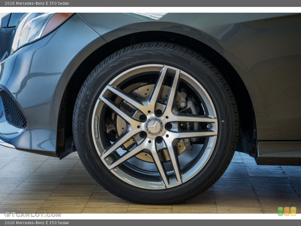 2016 Mercedes-Benz E 350 Sedan Wheel and Tire Photo #110074879