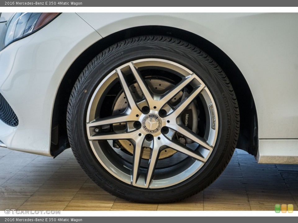 2016 Mercedes-Benz E 350 4Matic Wagon Wheel and Tire Photo #110075239