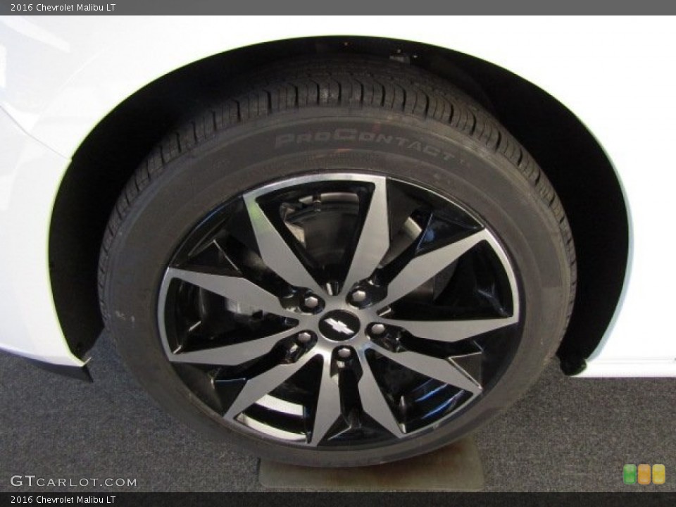 2016 Chevrolet Malibu LT Wheel and Tire Photo #110085029