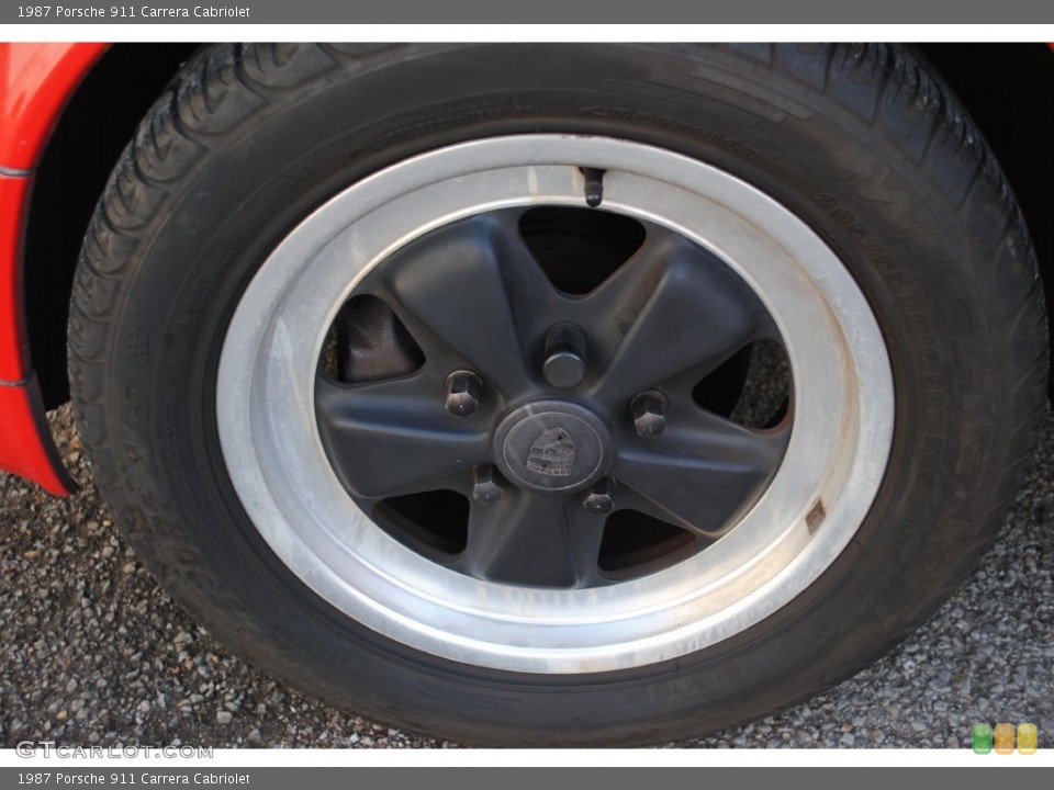 1987 Porsche 911 Carrera Cabriolet Wheel and Tire Photo #110118260