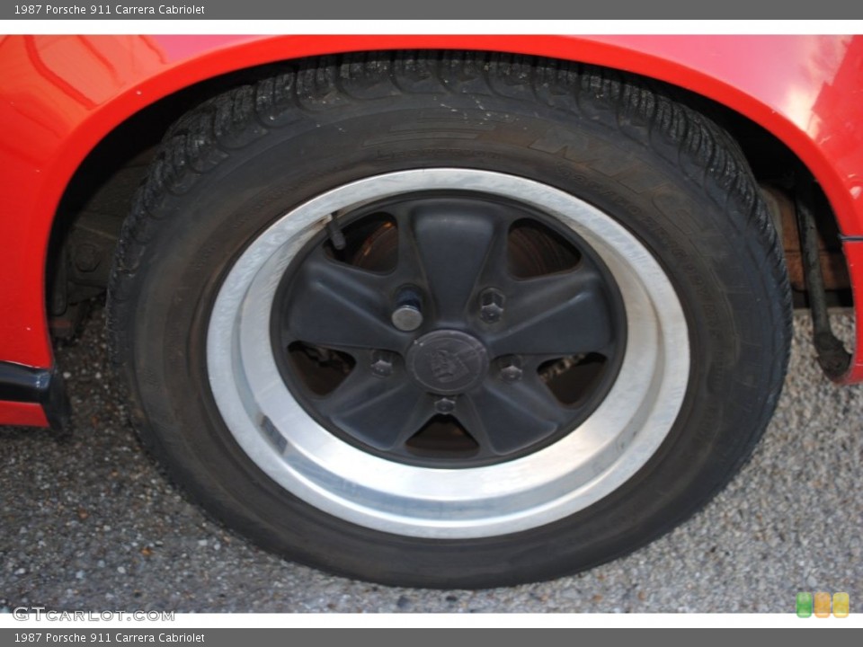 1987 Porsche 911 Carrera Cabriolet Wheel and Tire Photo #110118284