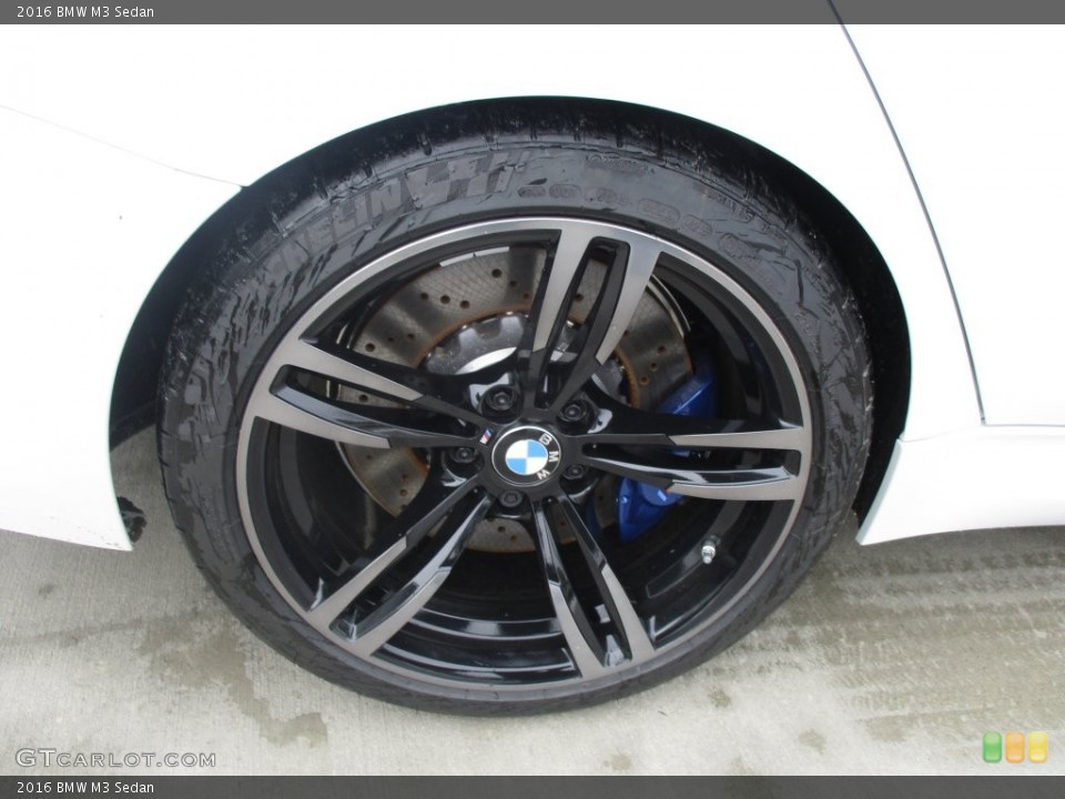2016 BMW M3 Sedan Wheel and Tire Photo #110121986