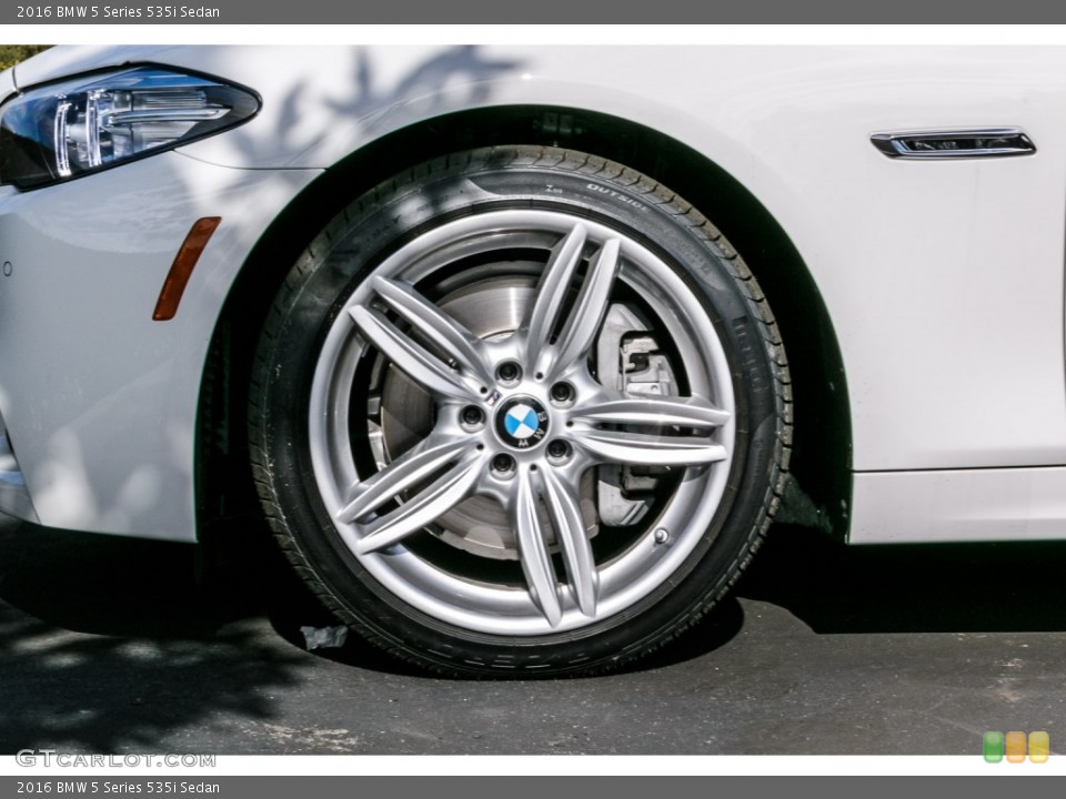 2016 BMW 5 Series 535i Sedan Wheel and Tire Photo #110164516