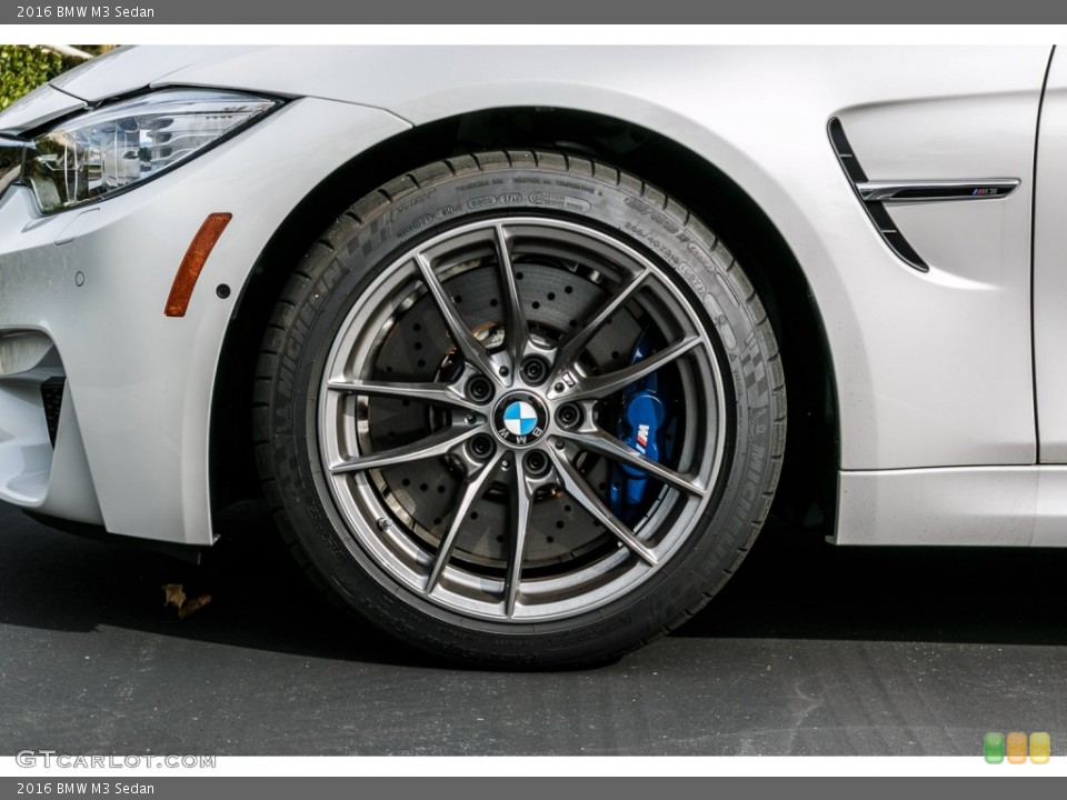2016 BMW M3 Sedan Wheel and Tire Photo #110165872