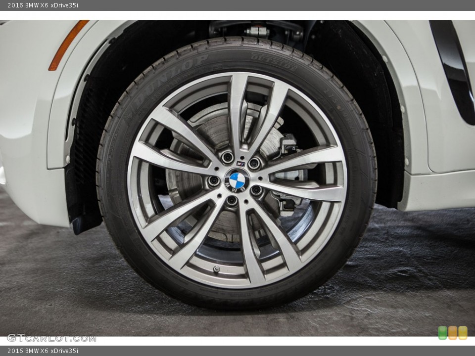 2016 BMW X6 xDrive35i Wheel and Tire Photo #110166826