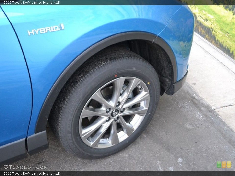 2016 Toyota RAV4 Limited Hybrid AWD Wheel and Tire Photo #110175262