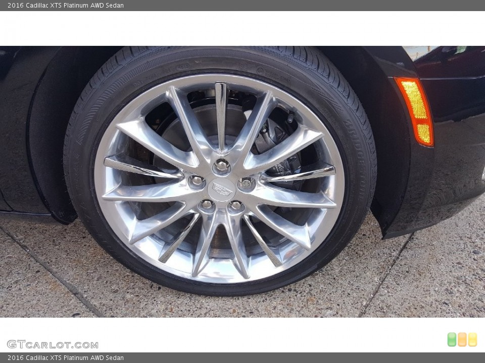 2016 Cadillac XTS Platinum AWD Sedan Wheel and Tire Photo #110193194