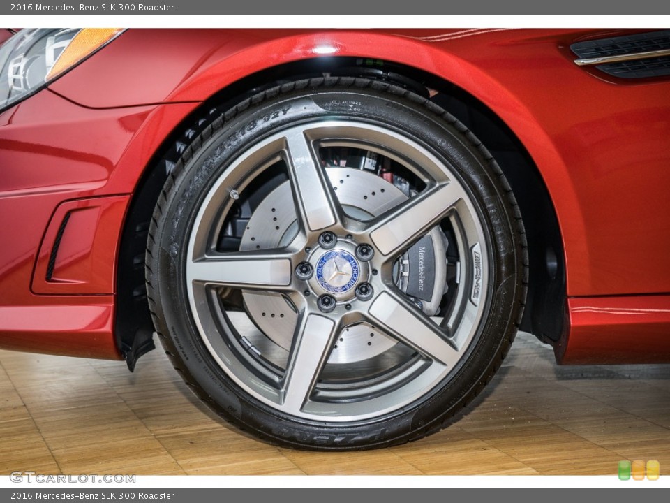 2016 Mercedes-Benz SLK 300 Roadster Wheel and Tire Photo #110209531