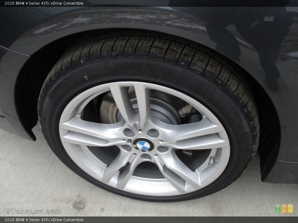 2016 BMW 4 Series 435i xDrive Convertible Wheel and Tire Photo #110224739