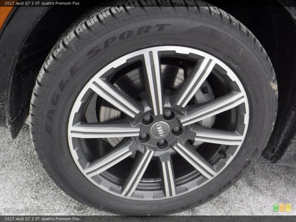 2017 Audi Q7 3.0T quattro Premium Plus Wheel and Tire Photo #110228282
