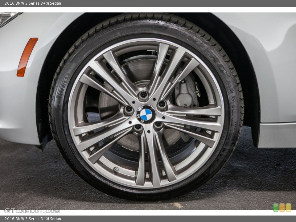 2016 BMW 3 Series 340i Sedan Wheel and Tire Photo #110230433