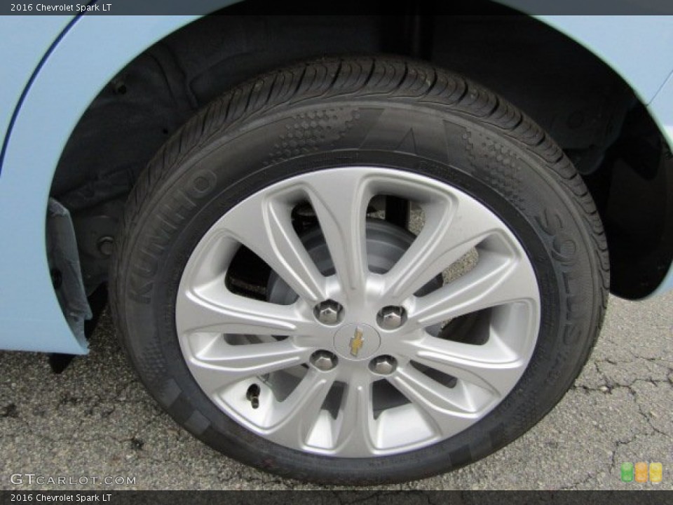 2016 Chevrolet Spark LT Wheel and Tire Photo #110237765