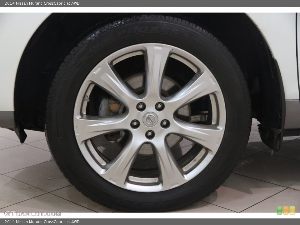 2014 Nissan Murano CrossCabriolet AWD Wheel and Tire Photo #110266062