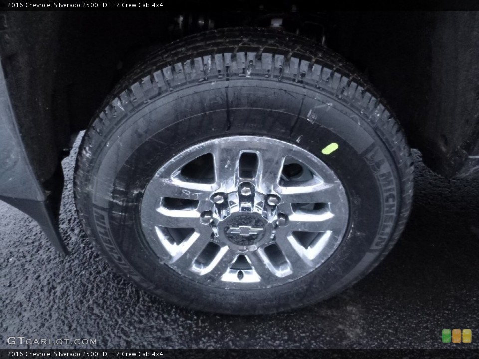 2016 Chevrolet Silverado 2500HD LTZ Crew Cab 4x4 Wheel and Tire Photo #110346859