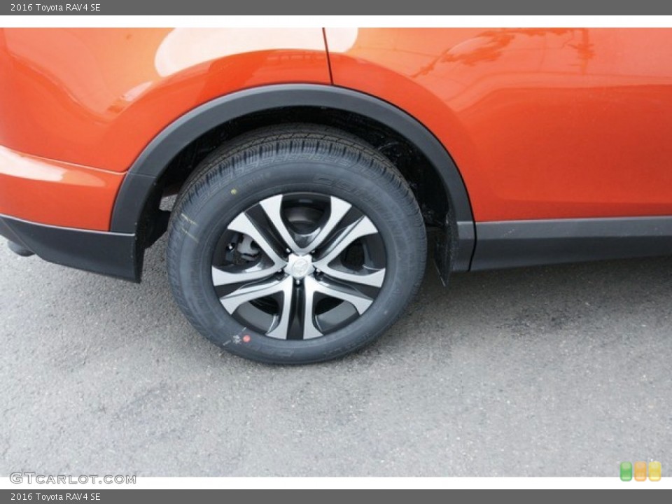 2016 Toyota RAV4 SE Wheel and Tire Photo #110352748